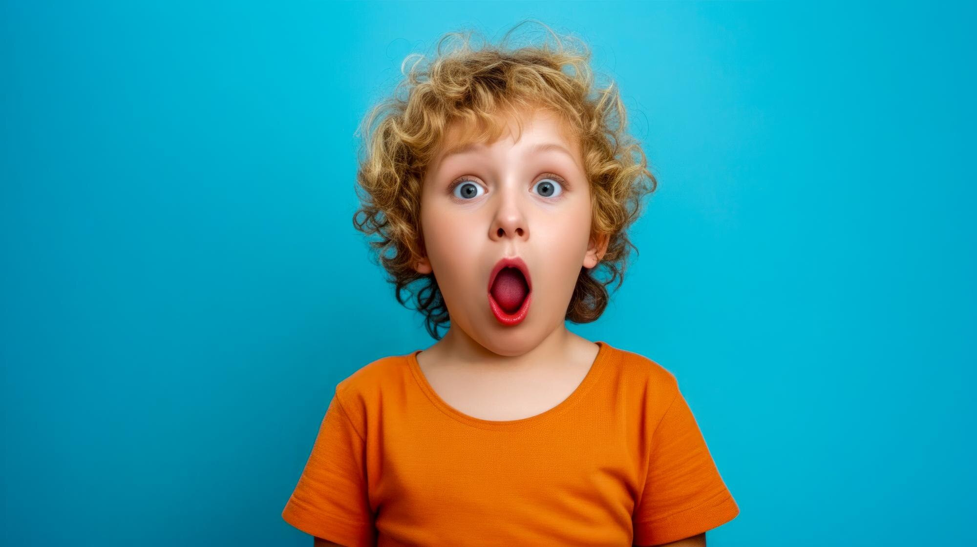 Excited kid